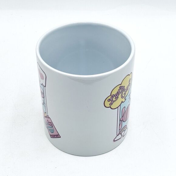 Hello Kitty Pilot In A Plane Lets Go Large 20 oz. Coffee Mug Sanrio Travel - Picture 2 of 9